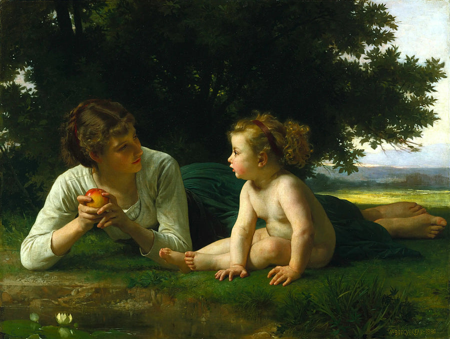 La Tentación - Bouguereau
