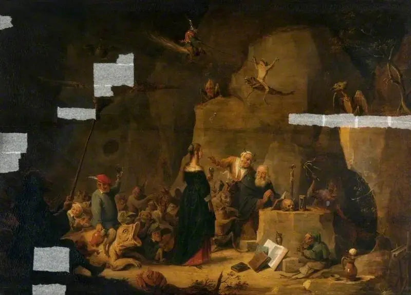 La Tentación de San Antonio - David Teniers el Joven