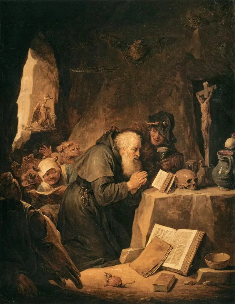 La tentación de san Antonio - David Teniers el Joven