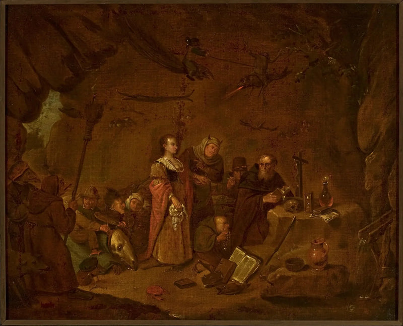 La Tentación de san Antonio - David Teniers el Joven