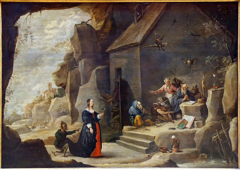 La Tentación de San Antonio - David Teniers el Joven