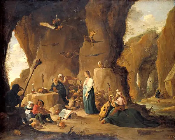 La Tentación de san Antonio - David Teniers el Joven