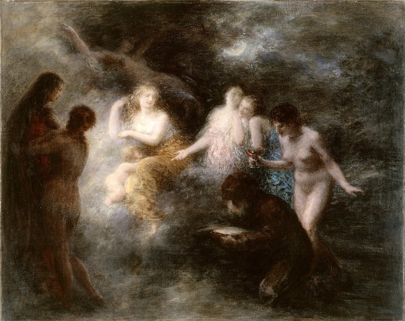La Tentación de San Antonio - Henri Fantin-Latour