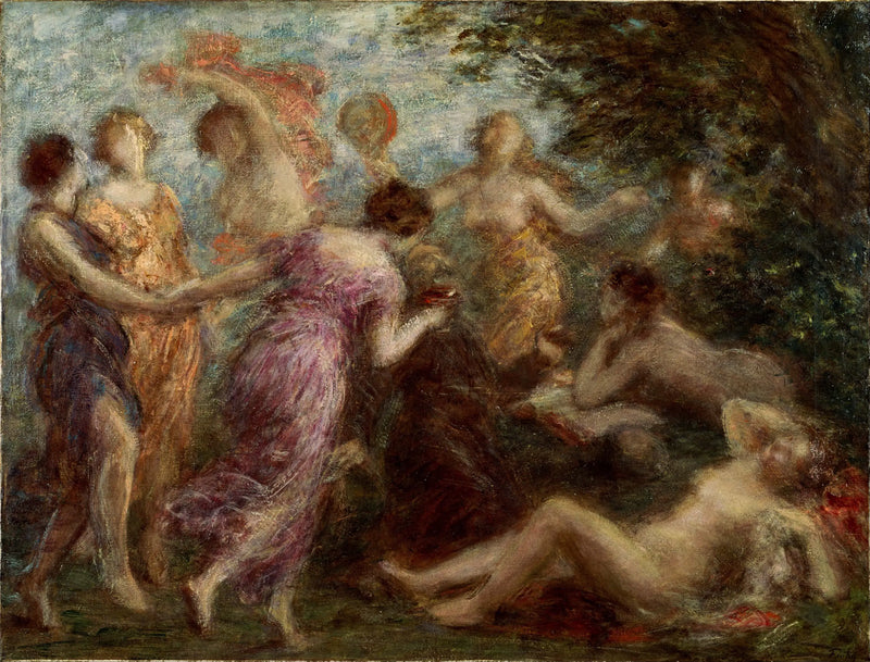 La Tentación de San Antonio - Henri Fantin-Latour