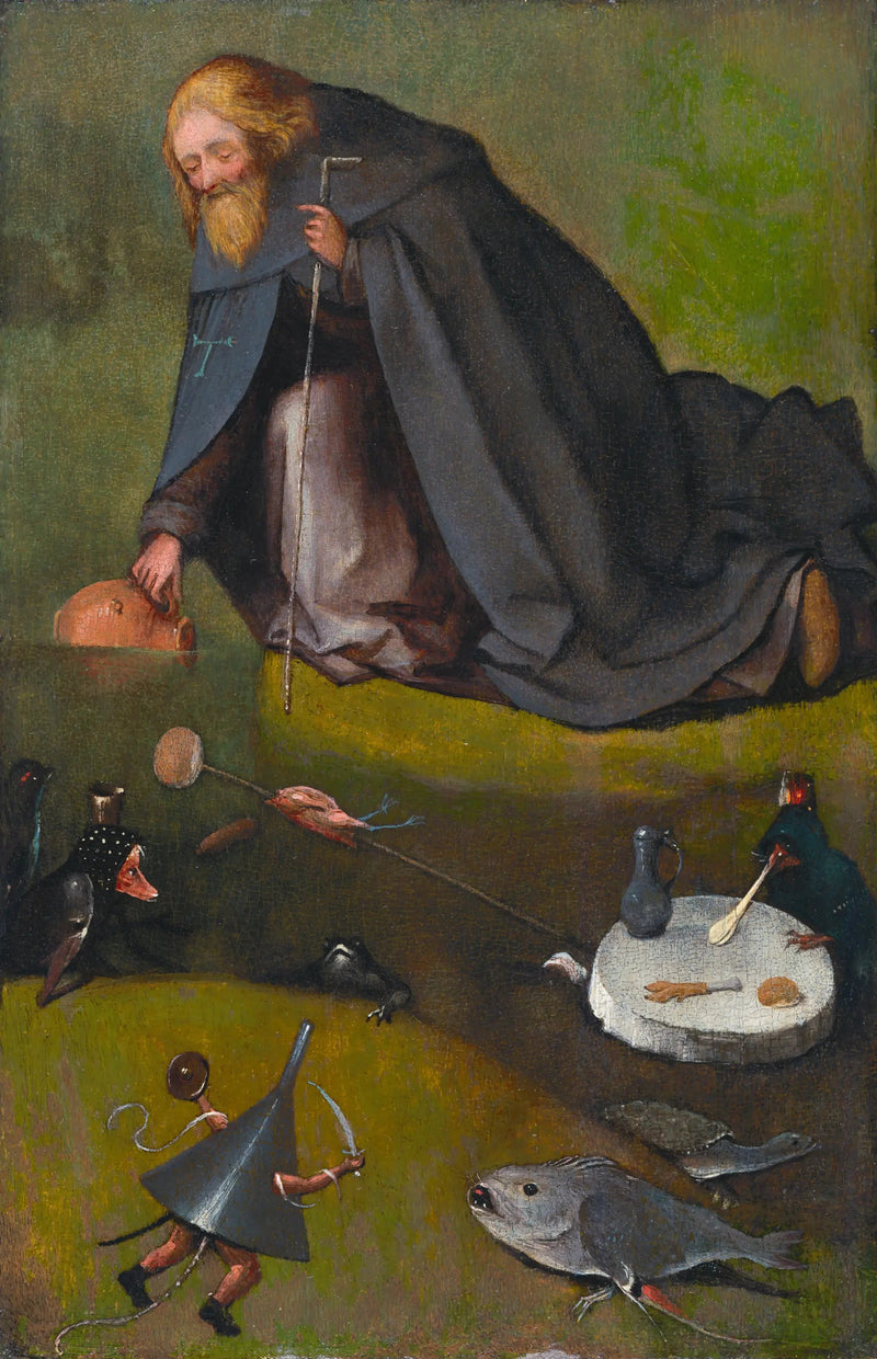 La Tentación de san Antonio - Hieronymus Bosch