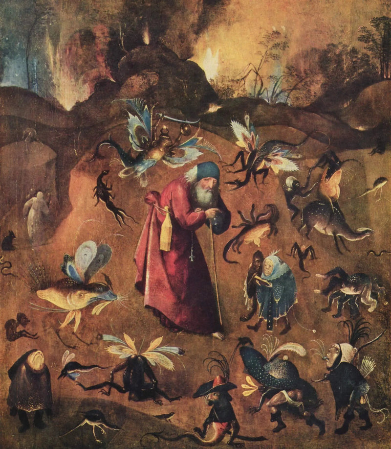 La Tentación de San Antonio - Hieronymus Bosch