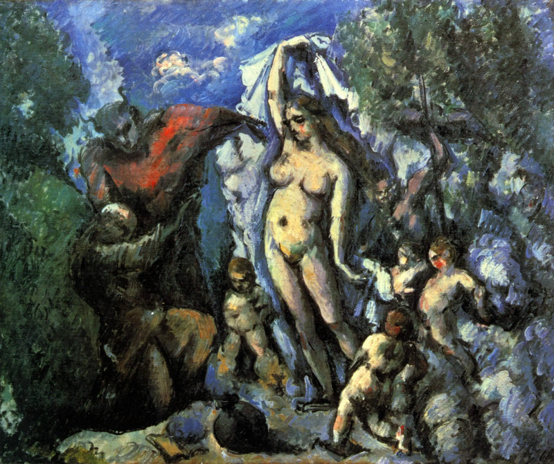 La Tentación de san Antonio - Paul Cézanne