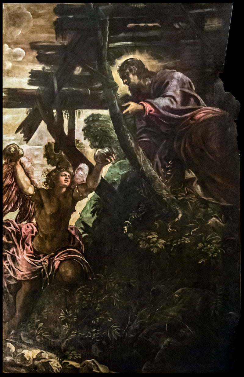 La Tentación de Cristo - Jacopo Tintoretto