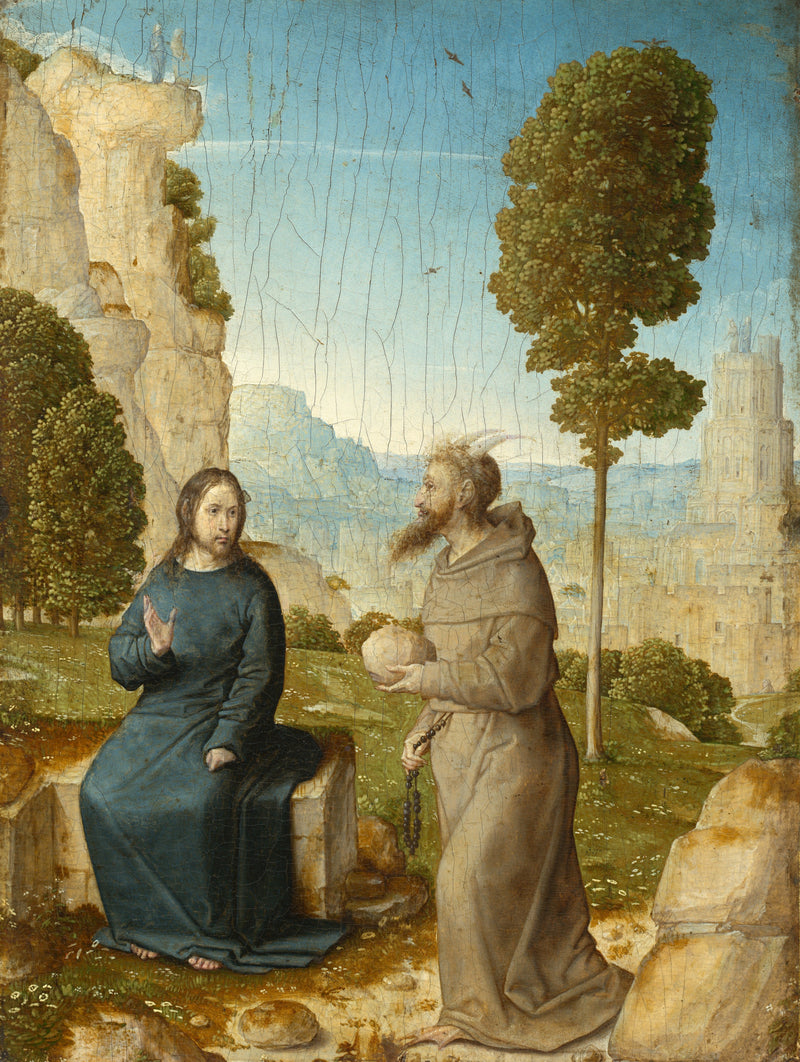 La tentación de Cristo - Juan de Flandes