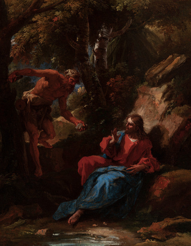 La Tentación de Cristo - Sebastiano Ricci