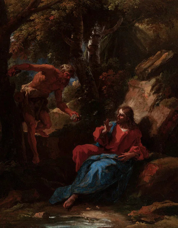 La Tentación de Cristo - Sebastiano Ricci
