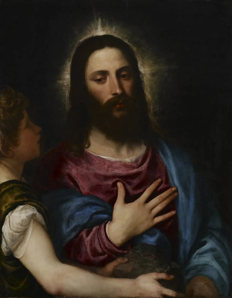La tentación de Cristo - Tiziano