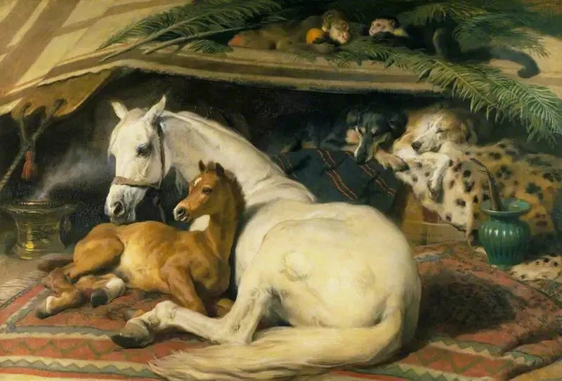 La Tente árabe - Edwin Henry Landseer