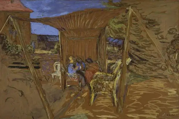 La tente - Édouard Vuillard - Alpha Reproduction