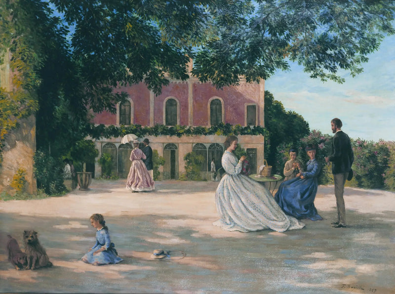 La Terraza de Méric - Frédéric Bazille