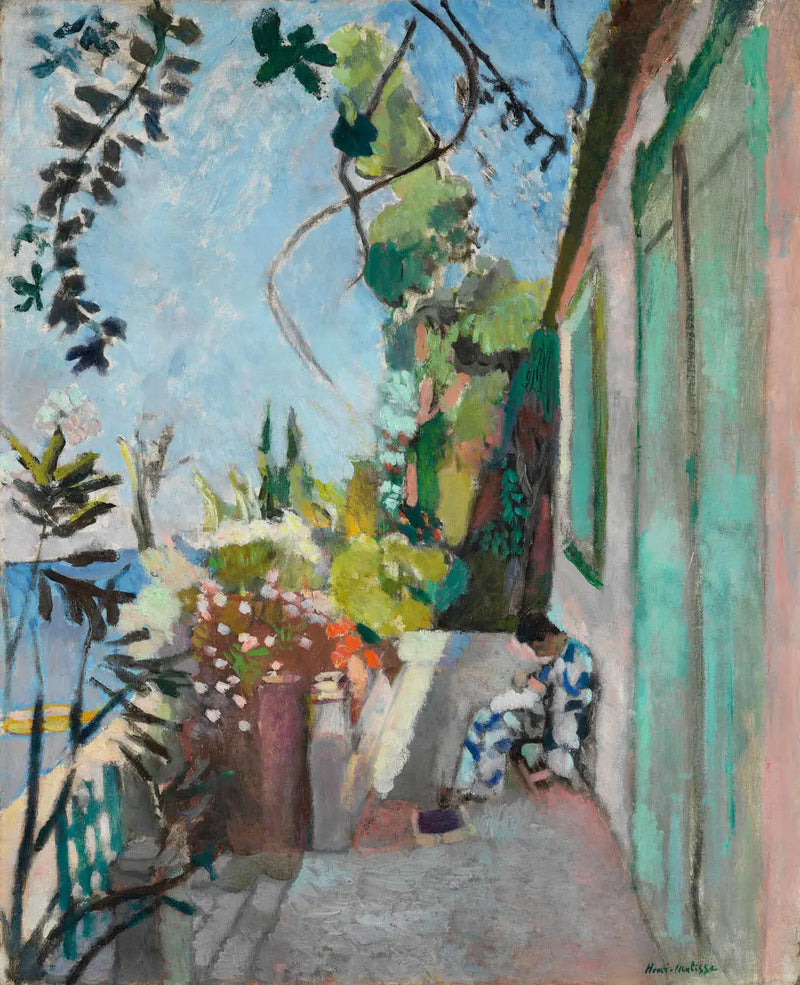 La Terraza, Saint-Tropez - Henri Matisse