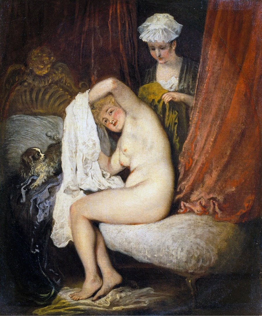El aseo - Antoine Watteau