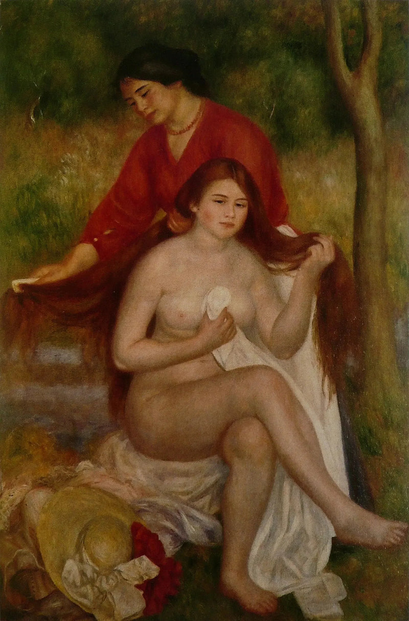 El Baño de la bañista - Pierre-Auguste Renoir