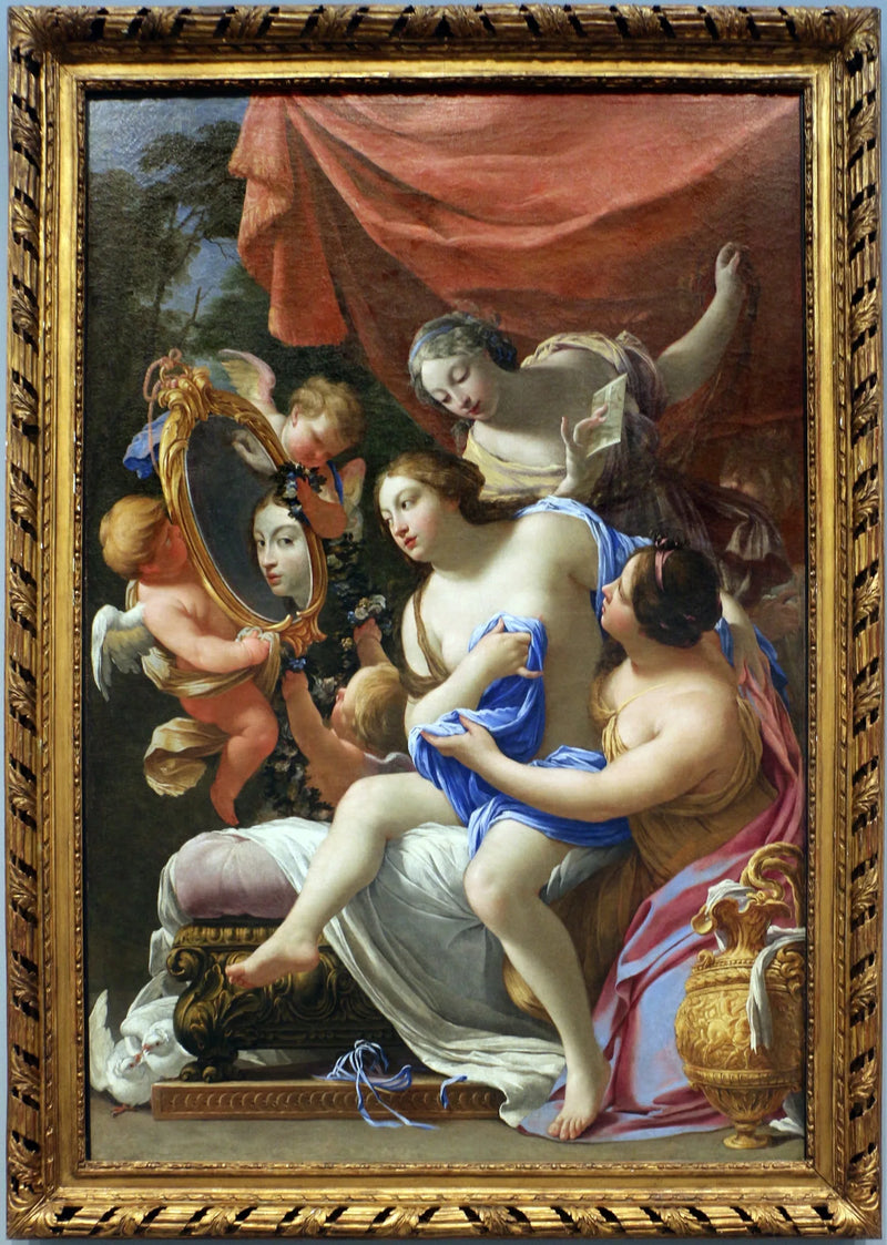 La toilette de Venus - Simon Vouet