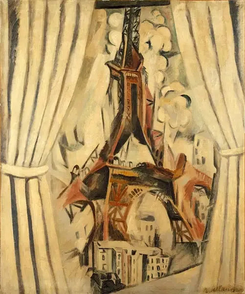 La torre con cortinas - Robert Delaunay