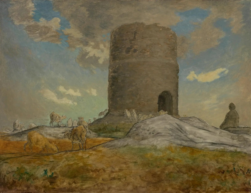 La Torre de Chailly cerca de Barbizon - Jean-François Millet