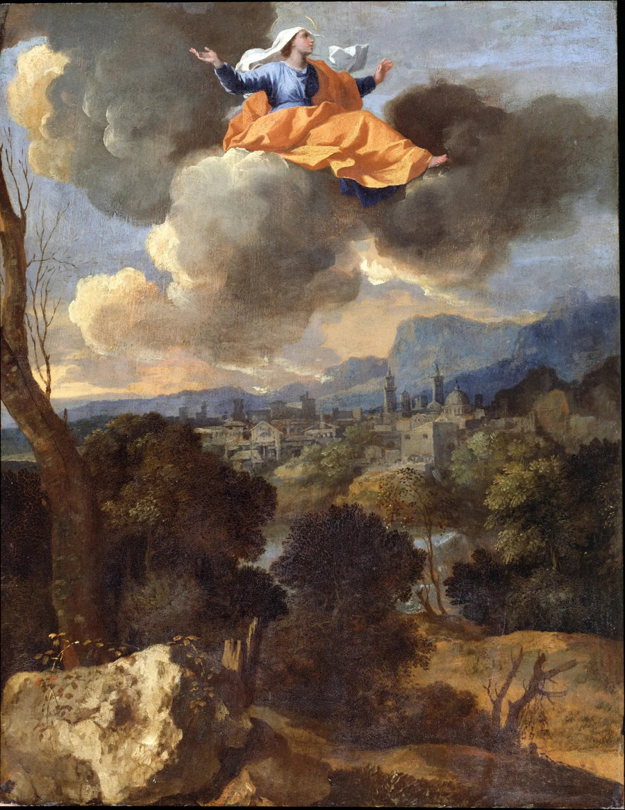 La Traducción milagrosa de Santa Rita de Casia - Nicolas Poussin