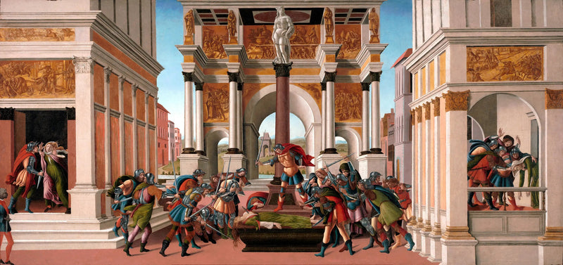 La tragedia de Lucrecia - Sandro Botticelli