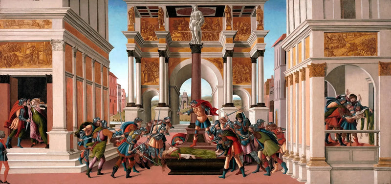 La tragedia de Lucrecia - Sandro Botticelli