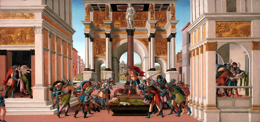 La tragedia de Lucrecia - Sandro Botticelli