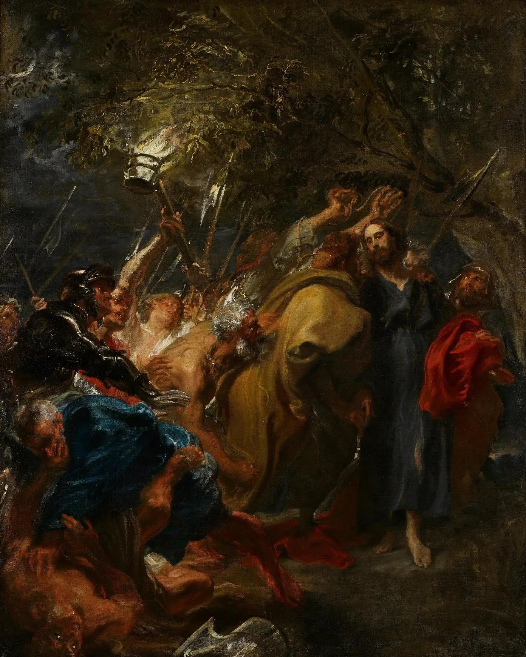 La trahison du Christ - Antoine van Dyck image 1 tableau peint à l’huile sur toile