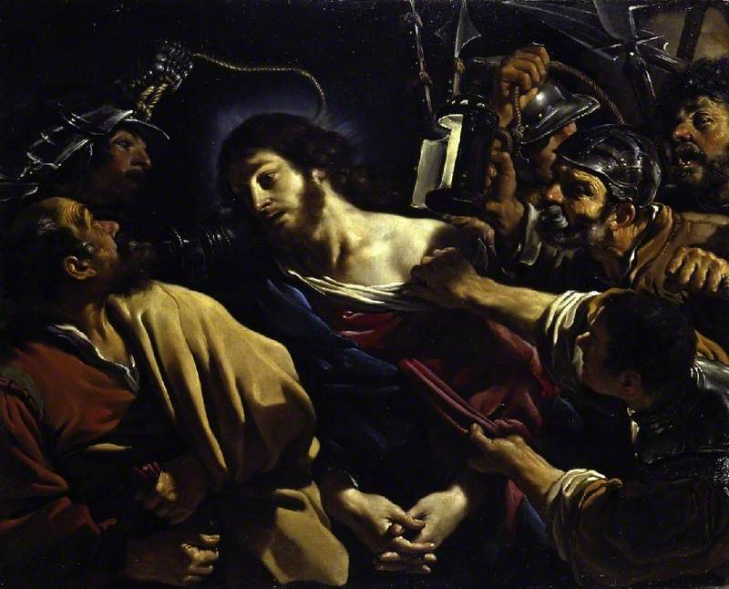 La traición de Cristo - Guercino