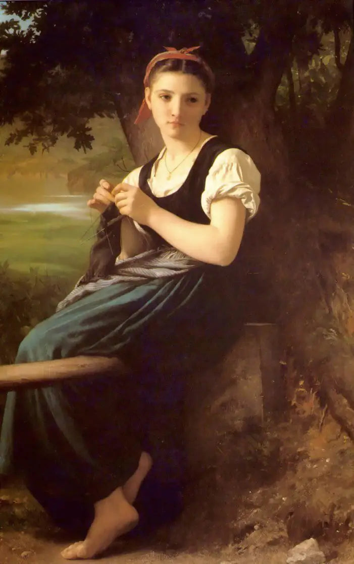 La Tejedora - Bouguereau