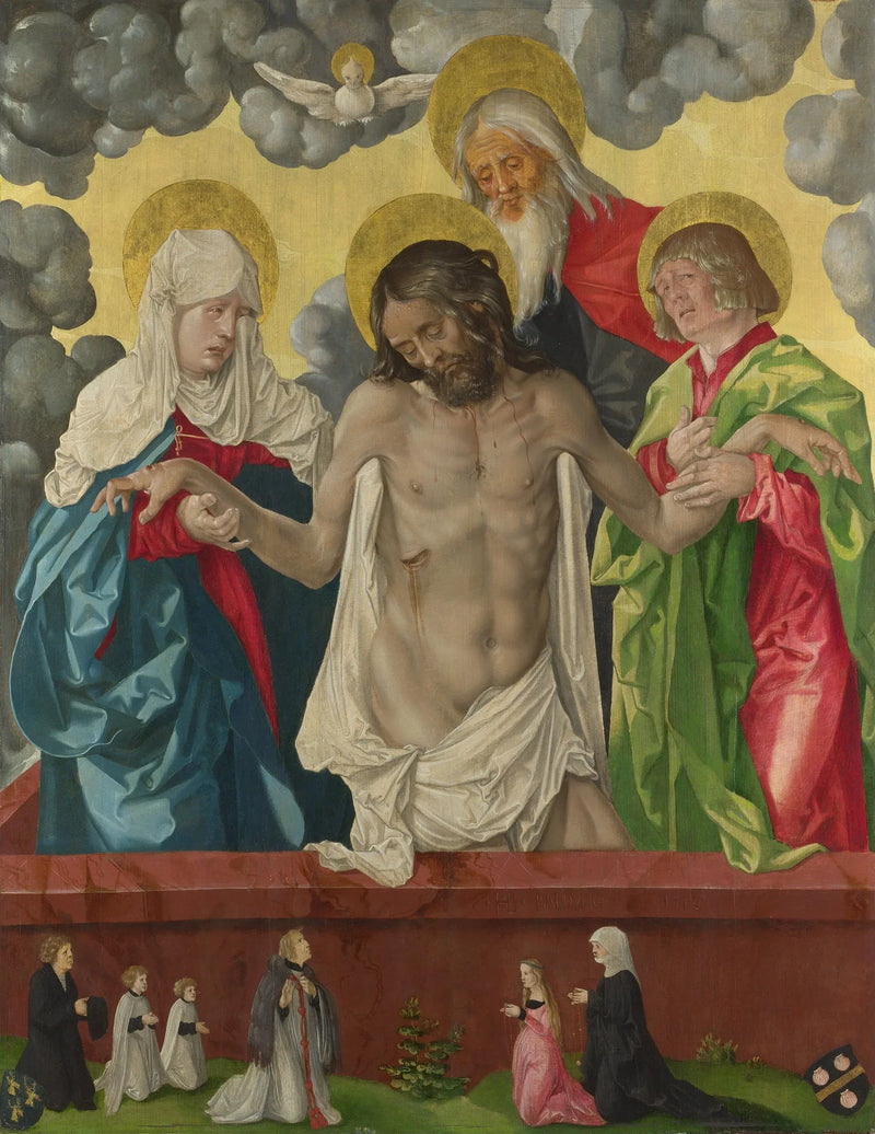 La Trinidad y la Pietà mística - Hans Baldung Grien