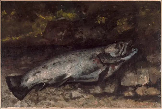 La Trucha - Gustave Courbet