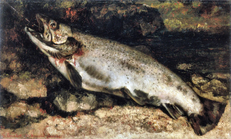 La Trucha - Gustave Courbet