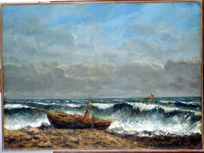 La Onda - Gustave Courbet