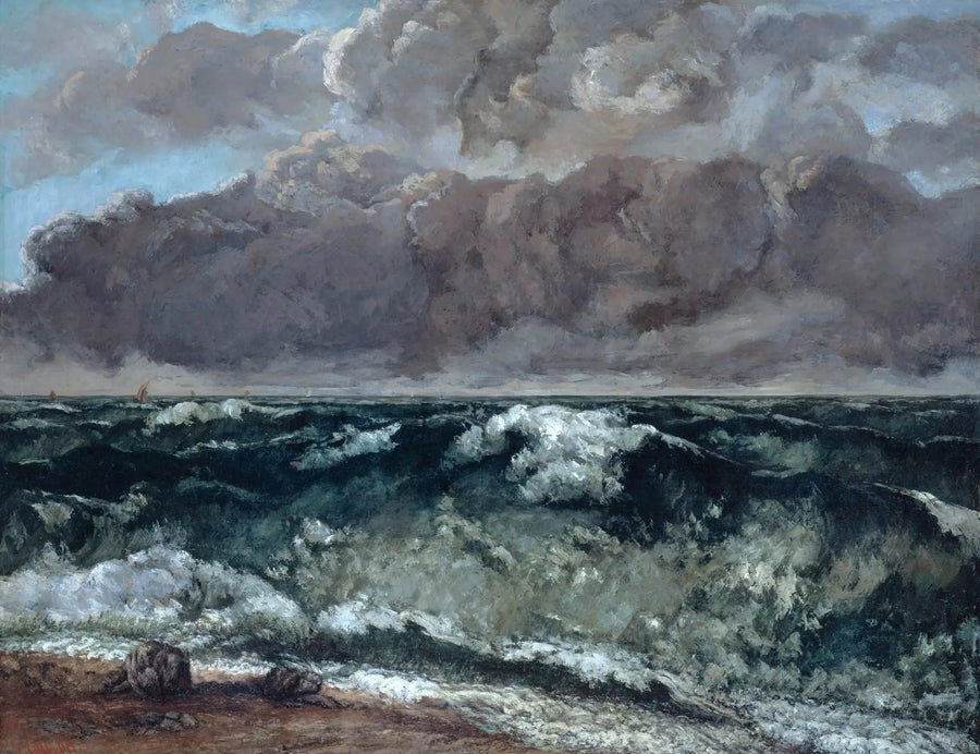 La Onda - Gustave Courbet