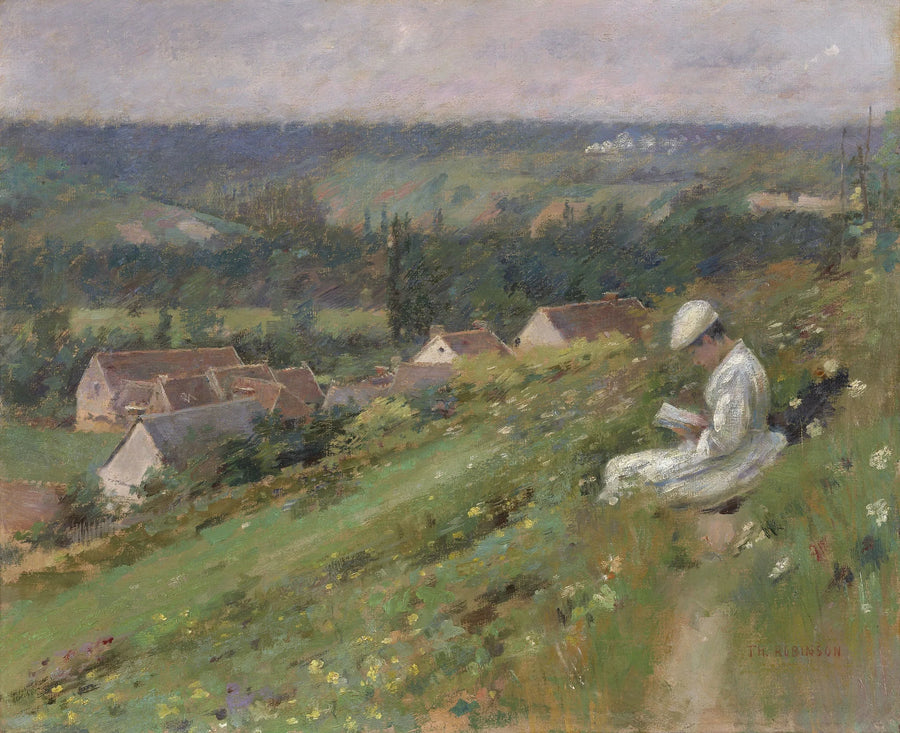 El valle de Arconville - Theodore Robinson