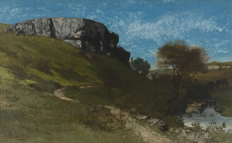 El Valle de la Loue - Gustave Courbet