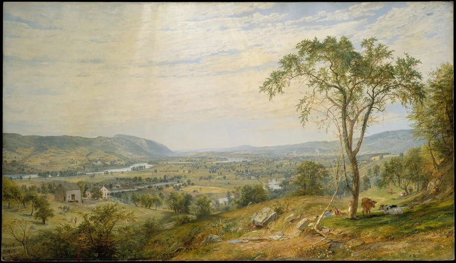 El valle de Wyoming - Jasper Francis Cropsey