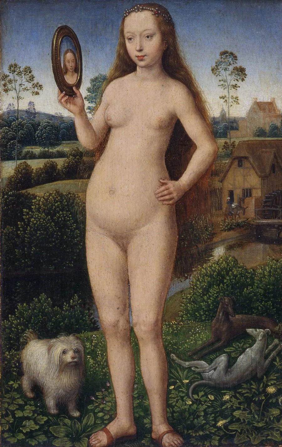 La vanidad - Hans Memling