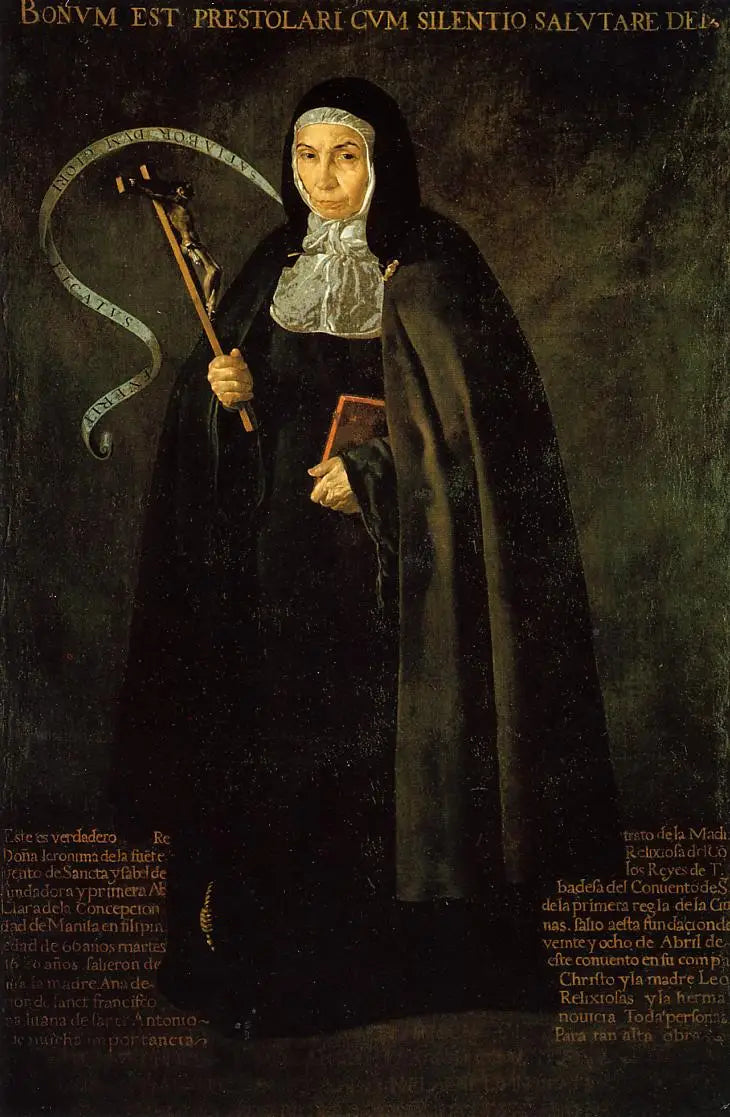 La Venerable Madre Jerónima de la Fuente - Diego Velázquez