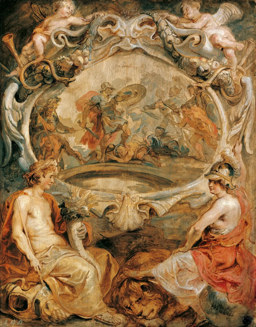 La victoria de Enrique IV en Coutras - Peter Paul Rubens