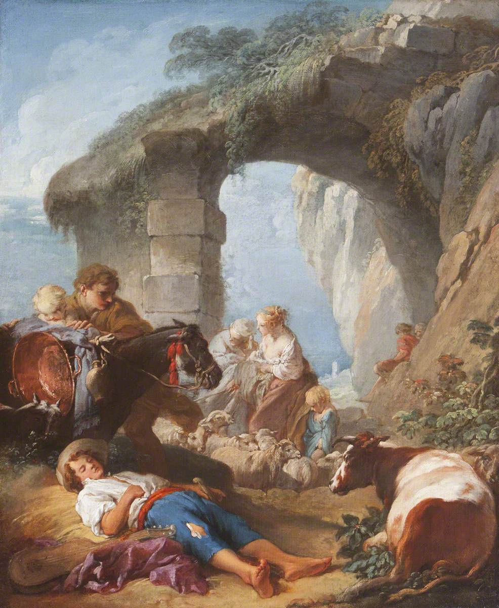 La vie champêtre - François Boucher - Alpha Reproduction
