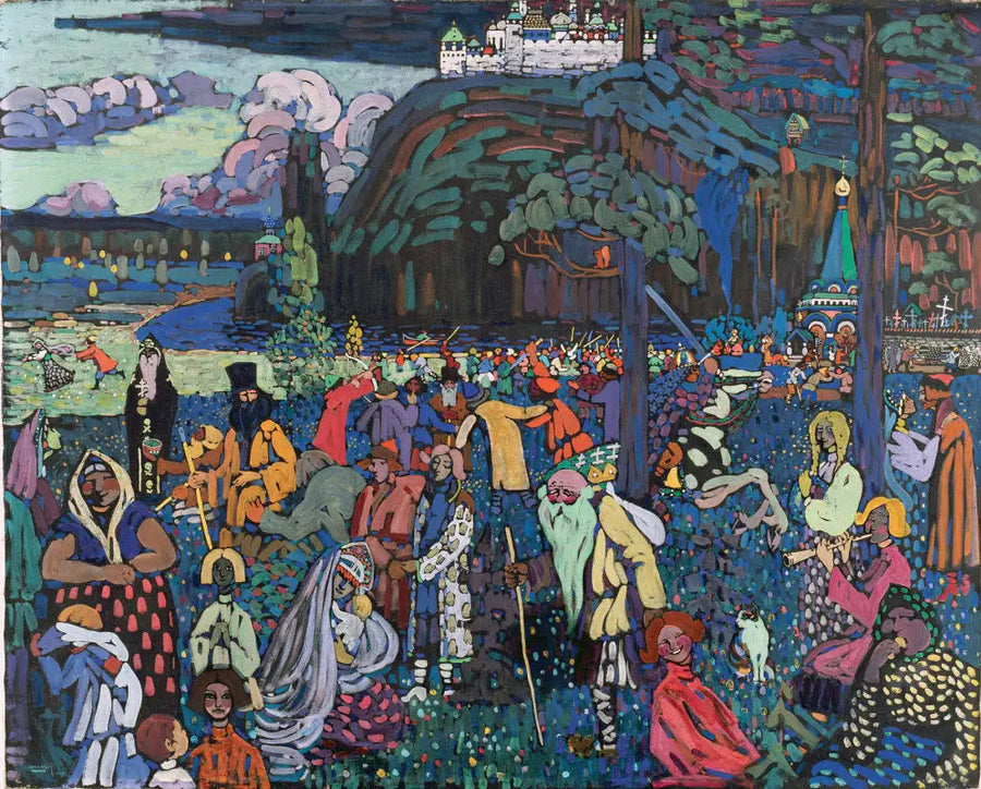 La Vida colorida - Vassily Kandinsky