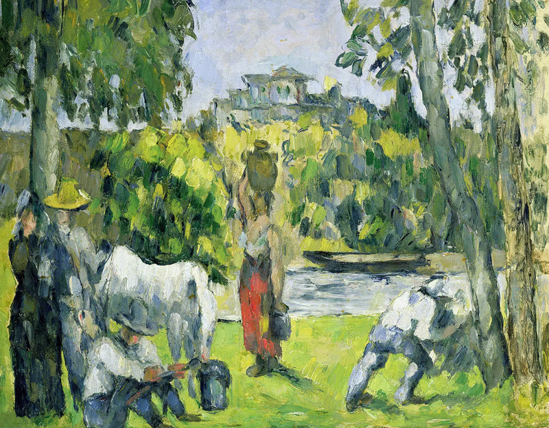 La vida en el campo - Paul Cézanne
