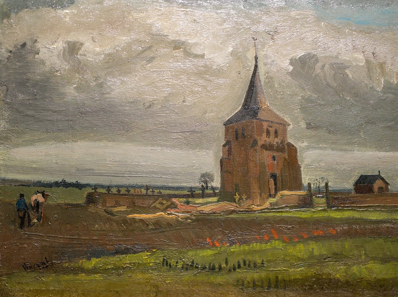 La vieja torre de Nuenen - Vincent van Gogh