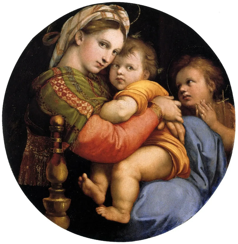 La Virgen de la silla - Rafael Sanzio