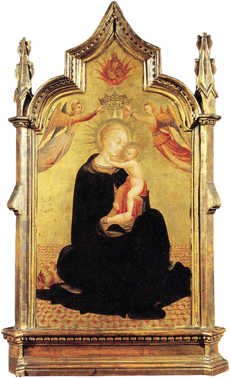 La Virgen con el Niño y ángeles - Stefano di Giovanni (Sassetta)