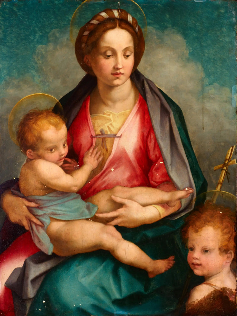La Virgen con el Niño y San Juan - Andrea del Sarto